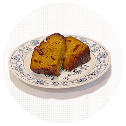 キャラメルりんごパウンドケーキ